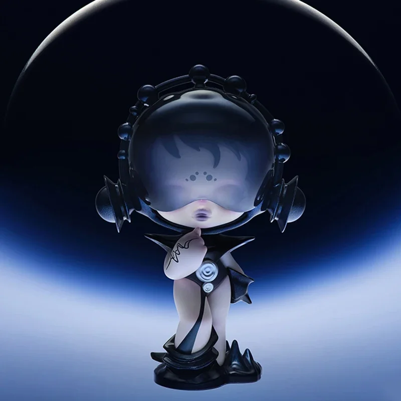 팝 마트 SKULLPANDA 사운드 시리즈 블라인드 박스 장난감 미스터리 박스 미스터리 Caixa 액션 피규어 Surpresa 귀여운 모델 생일 선물