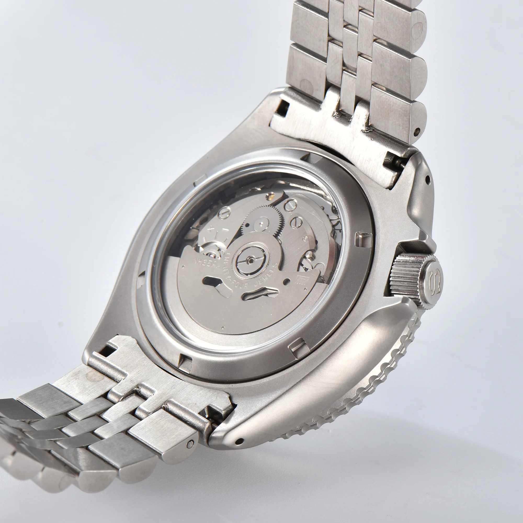 OUMASHI stainless steel case NH35 watch sapphire glass luxury watch NH35 automatic mechanical luxury watch