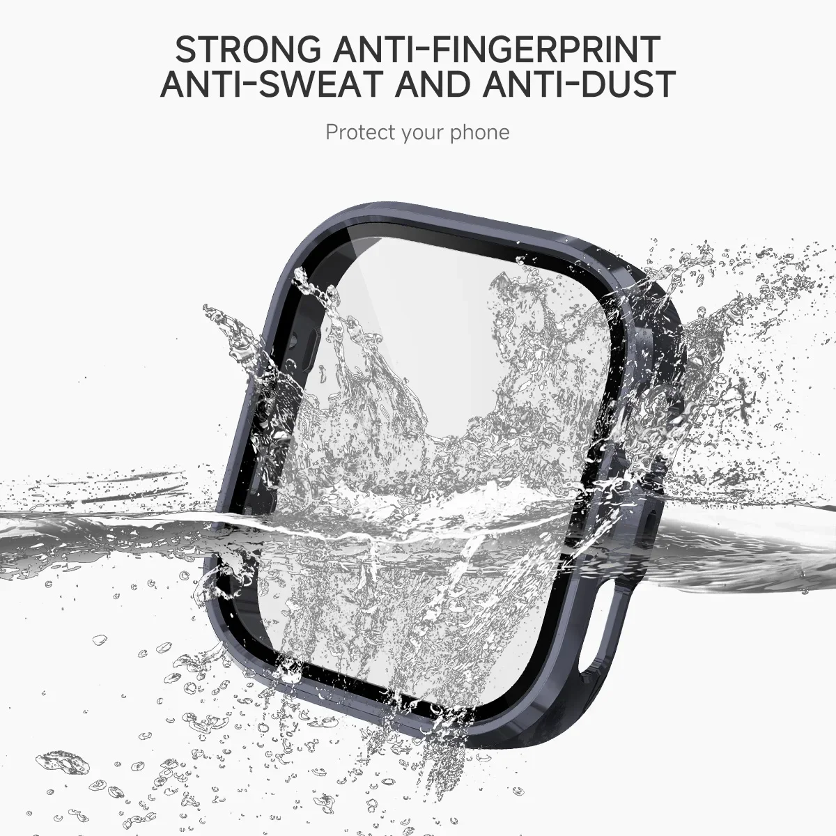 حافظة من الزجاج المقسى + حافظة لهاتف Huawei Watch Fit 4، غطاء ممتص للصدمات بإطار لساعة Huawei Watch Fit 4 Pro #2