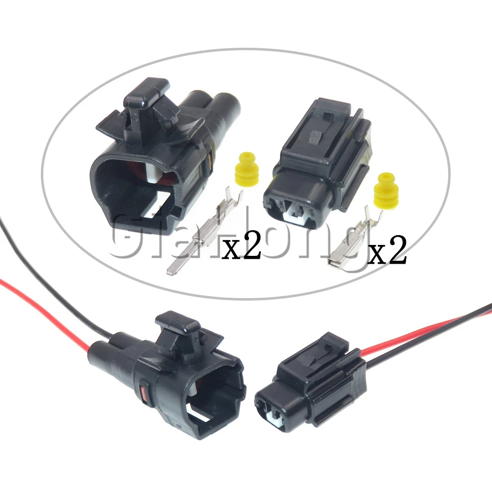 1 Set 2 Way 6189-0176 6189-0429 6188-0098 Car ABS Sensor Turn Light Tail Lights Fog Lamp Plug Starter Socket For Toyota Nissan