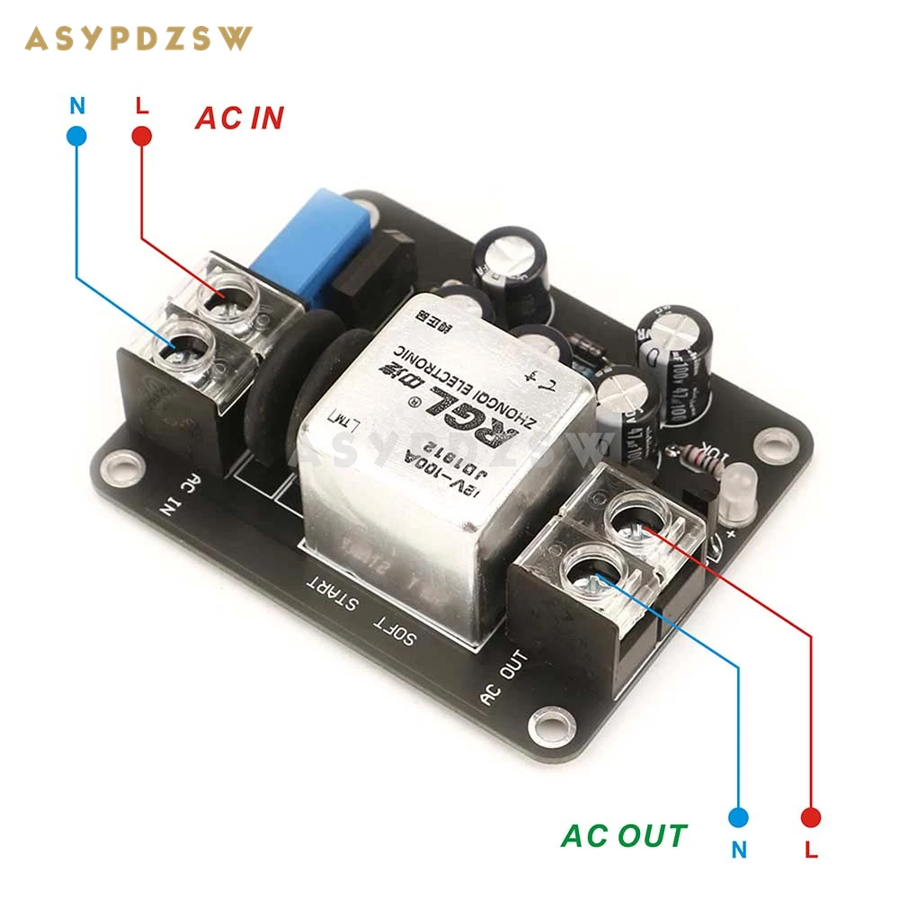 RGL 2400W High current Class A power amplifier soft start board AC 115V or 230V (Optional)