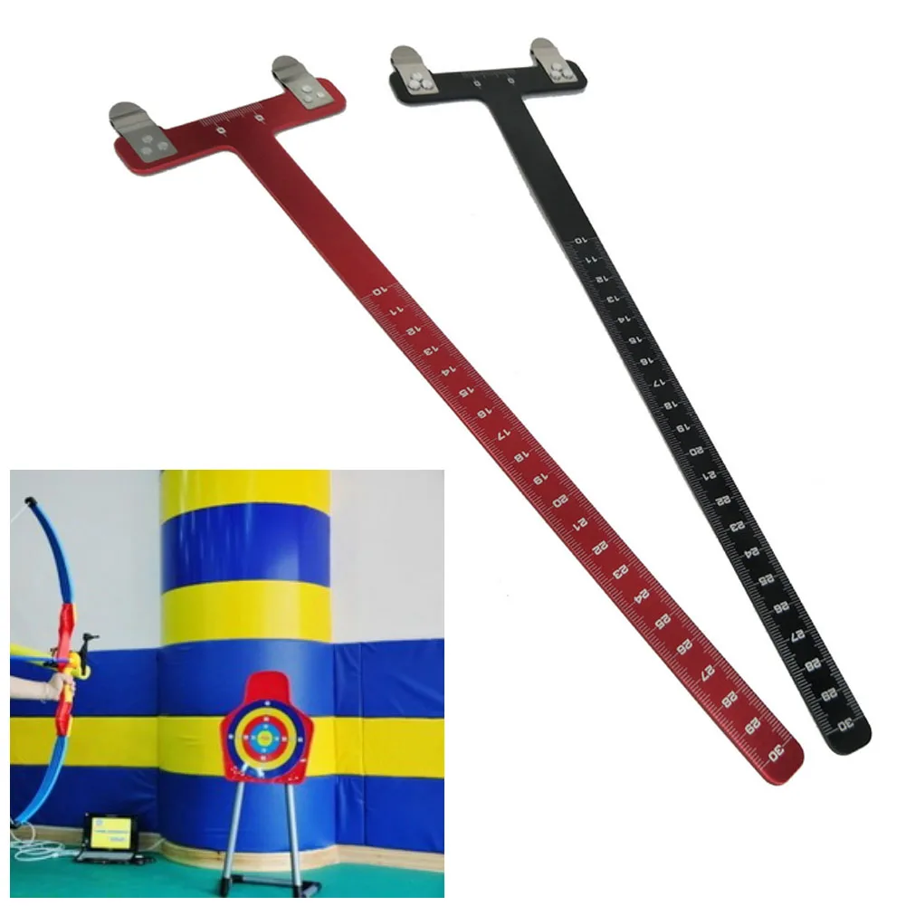 القوس ملحق حاكم القوس T حاكم الفولاذ المقاوم للصدأ في الهواء الطلق مسطرة المساعدة الرماية لقوس مركب منحني