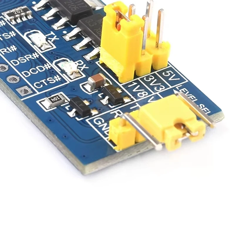 FT232RL serial port module USB to TTL serial port small board 5V 3.3V 1.8V level Download the burn line - view 4
