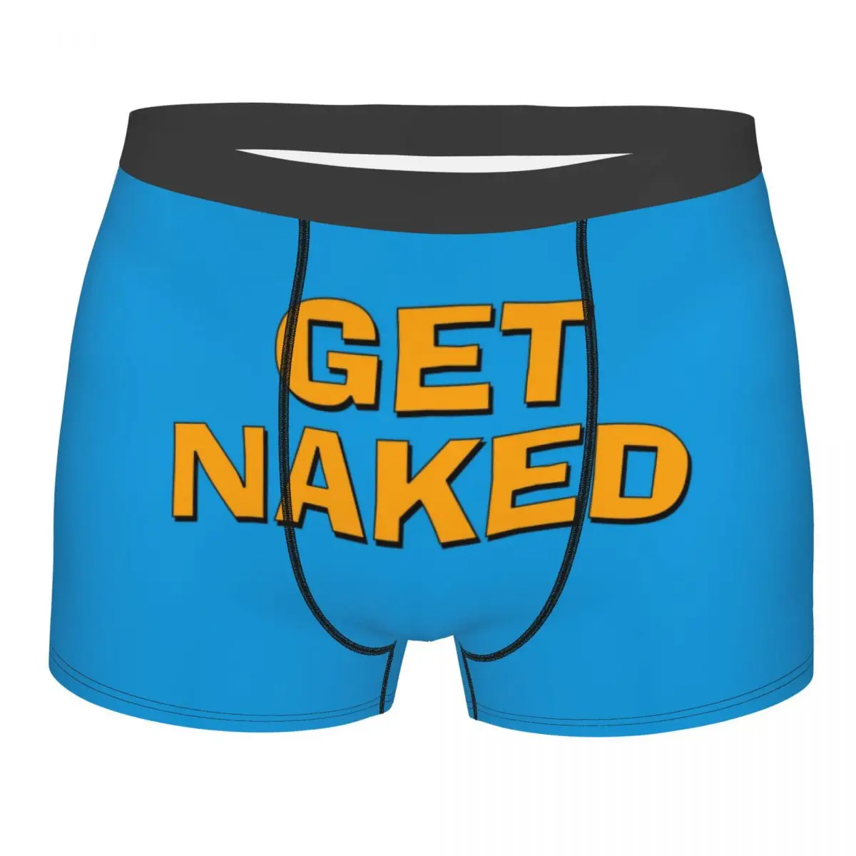 

Custom Lets Get Naked Boxers Shorts Men's Briefs Underwear Cool Underpants