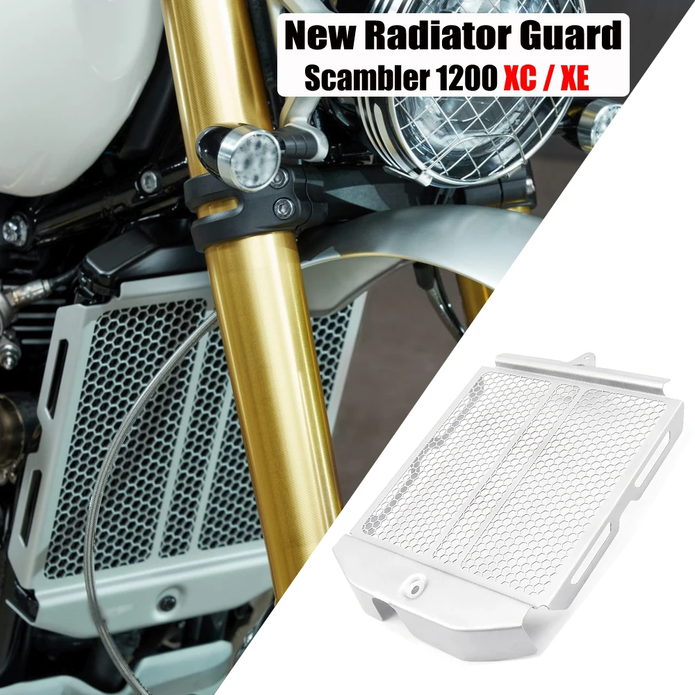 

Motorcycle Accessories Radiator Grille Guard Cover Protection For Scramble XE 1200 Radiator Guard Protector For SCRAMBLE 1200 XC