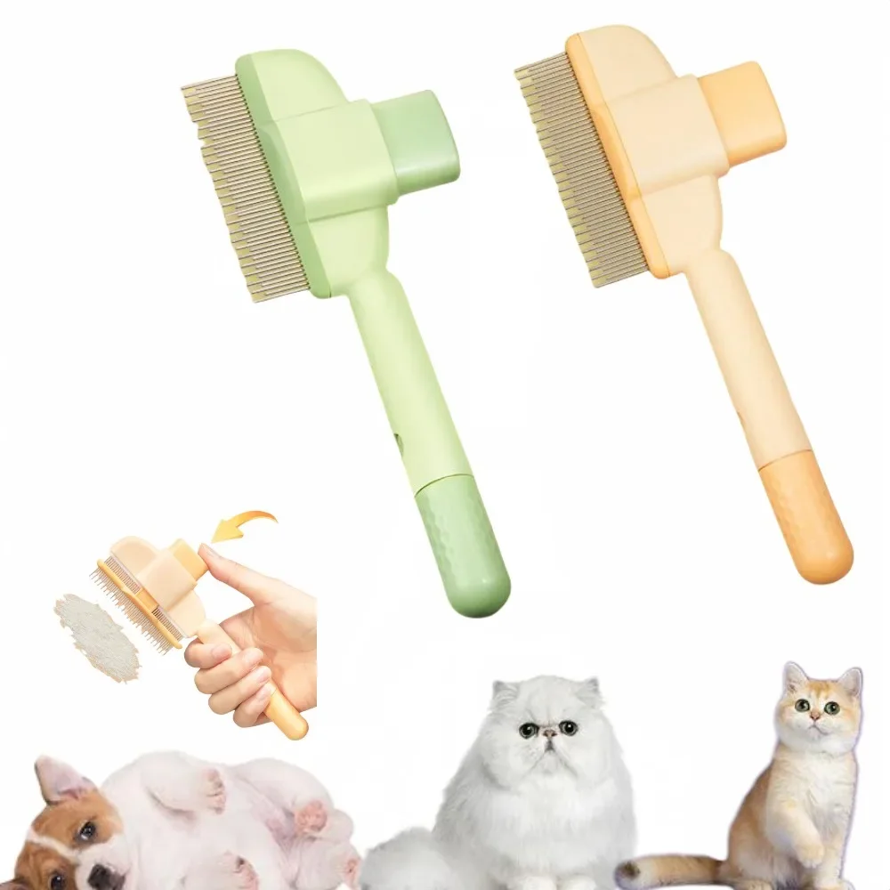 gatos Pet Dog Hair Brush Cat Brush Comb Pet Hair Remover for Dogs Cats Puppy Kitten Grooming Tools Dogs Accessories Pet Products