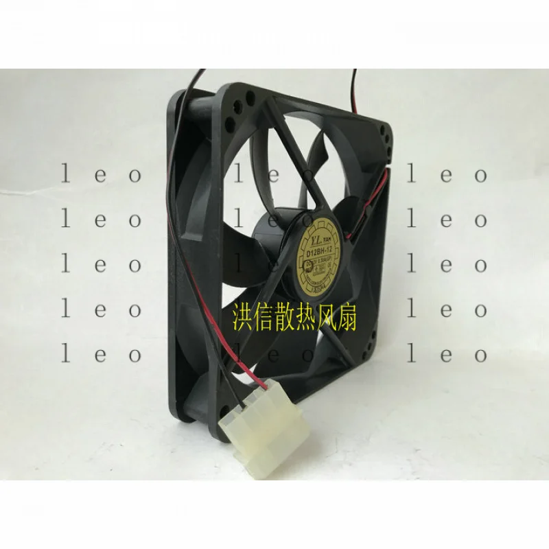 DD  1 PCS Yate Loon Fan D12BH-12 DC 12V 0.30A 120*120*25MM Case Fan power fan