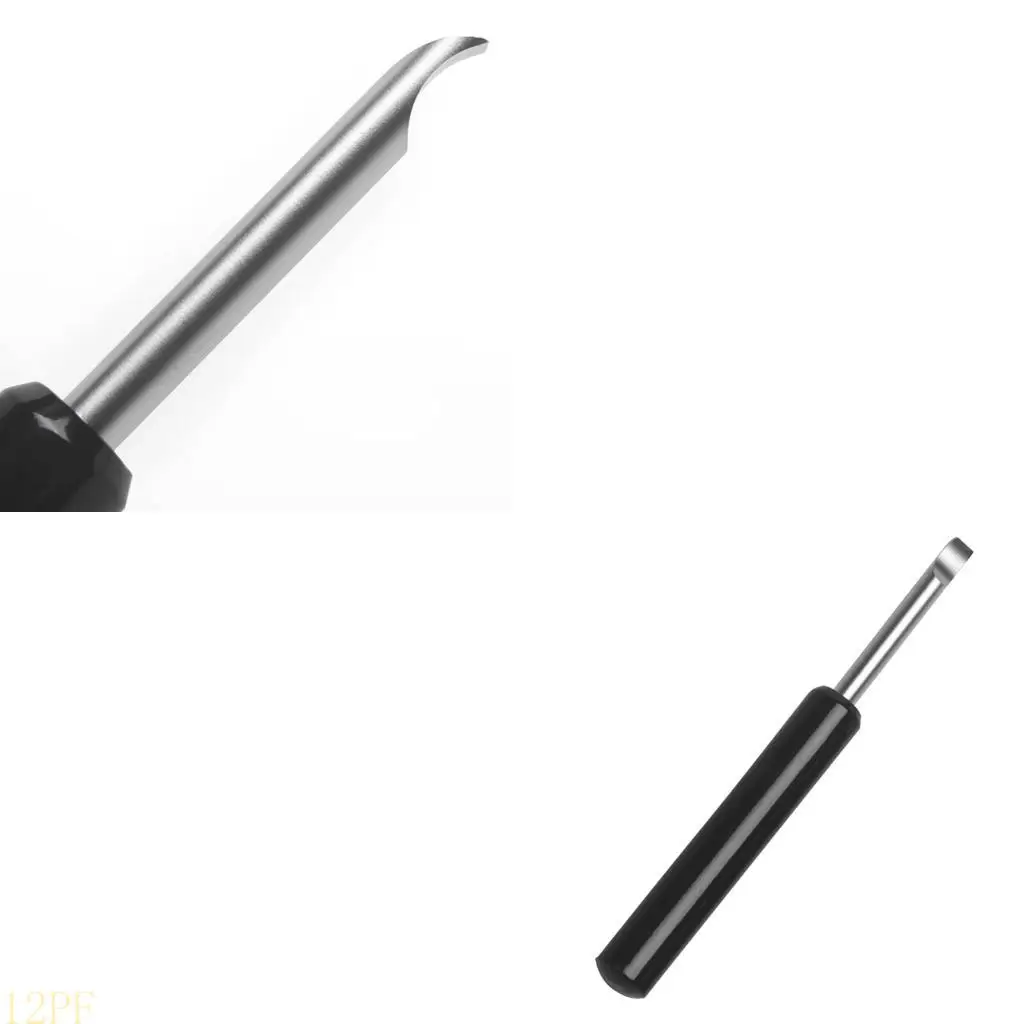 12PF Watchmaker Essential 2 Professional Pry Tool Curved & Flat Design High Strength Steel Construction For Watch Battery