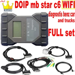 2024 SUPER DOIP VCI MB Star C6 sd connect VCI Multiplexer support plus DOIP WIFI For BENZ CARS And TRUCKS Diagnostic Tools