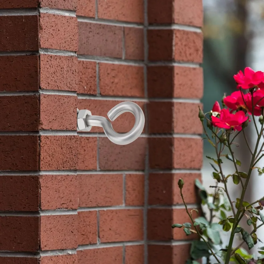 Bulloni a occhiello Corete 6 pezzi Bulloni a occhiello M10 in acciaio inossidabile Corete Ahor Ganci a vite per bulloni ad occhiello Heavy Duty Brick Aho Espansione