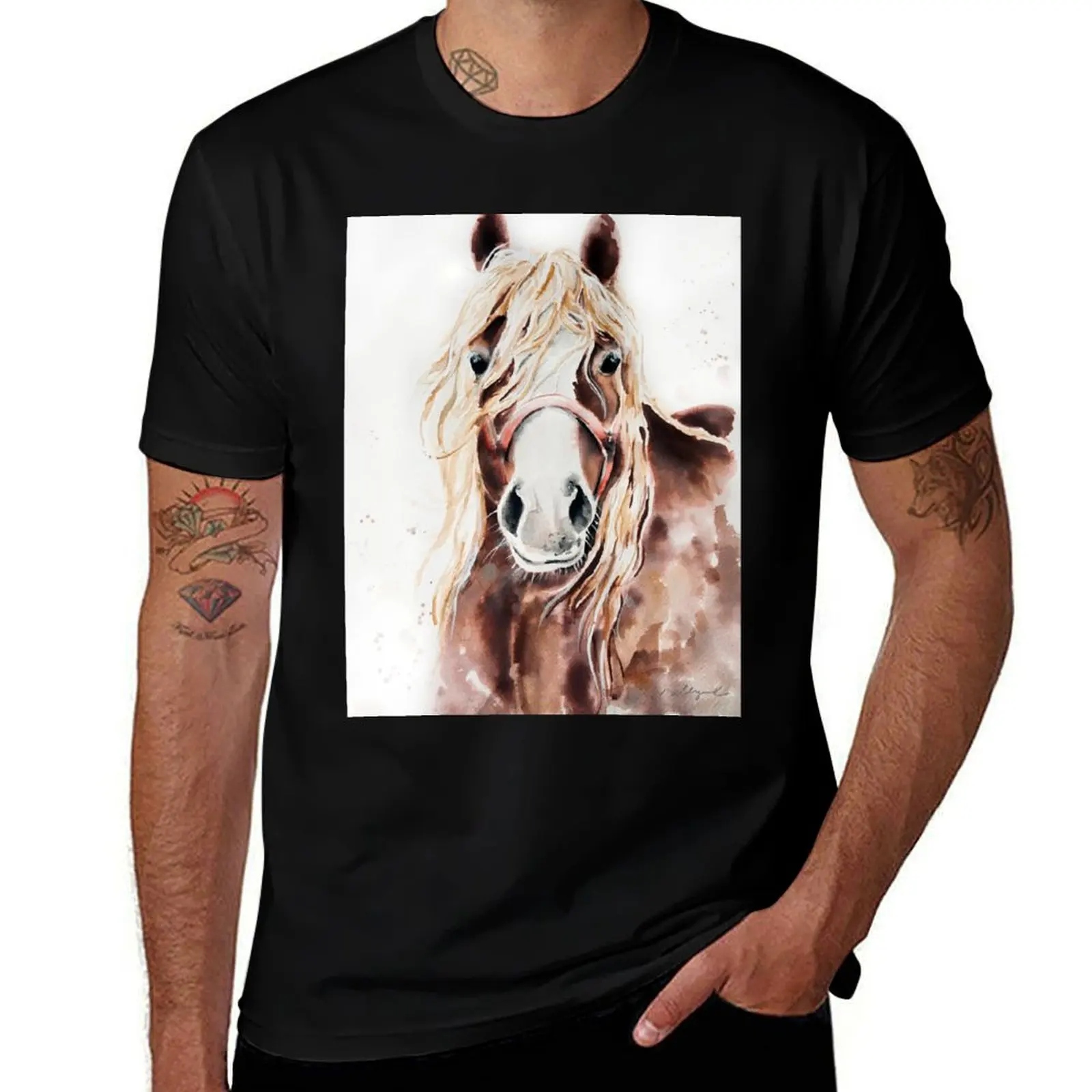 Horse - Mare Power T-Shirt Quick Dry Light Sports T-Shirt