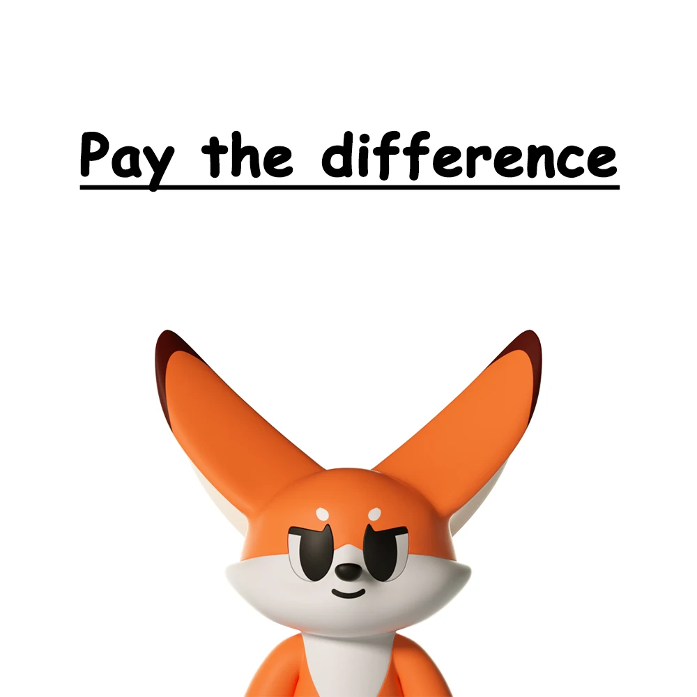 

Используется для оплаты стоимости доставки или других разница в цене, не покупайте случайно