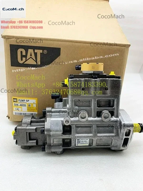 326-4635 Fuel Injection Pump 10R-7662, CAT C6.4 Engine Parts, E320D Excavator Diesel Fuel Pump