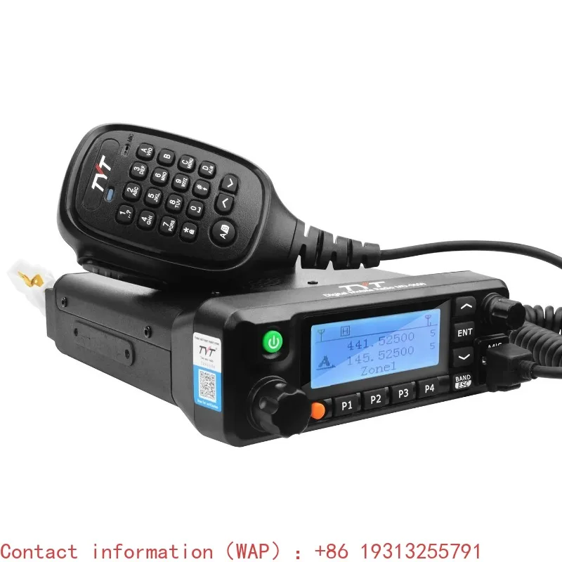 

【From China】TYT MD-9600 DMR Mobile Radio Dual Band VHF UHF 50W Record 1000Ch VOX 1750Hz Vehicle Long Range Communication Walkie