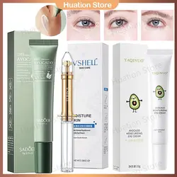 Avocado Eye Cream Anti Dark Circles Eyes Bags Puffiness Fade Eye Deep Moisturizing Eyes Care Korean Cosmetics