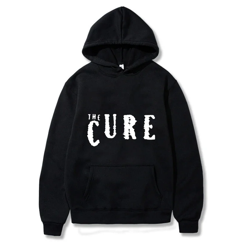 The Cure Printed Hoodies Men Hip Hop Fashion Sweatshirt Hot Sale Spring Autunm Vintage Casual Unisex Long Sleeve Pullovers