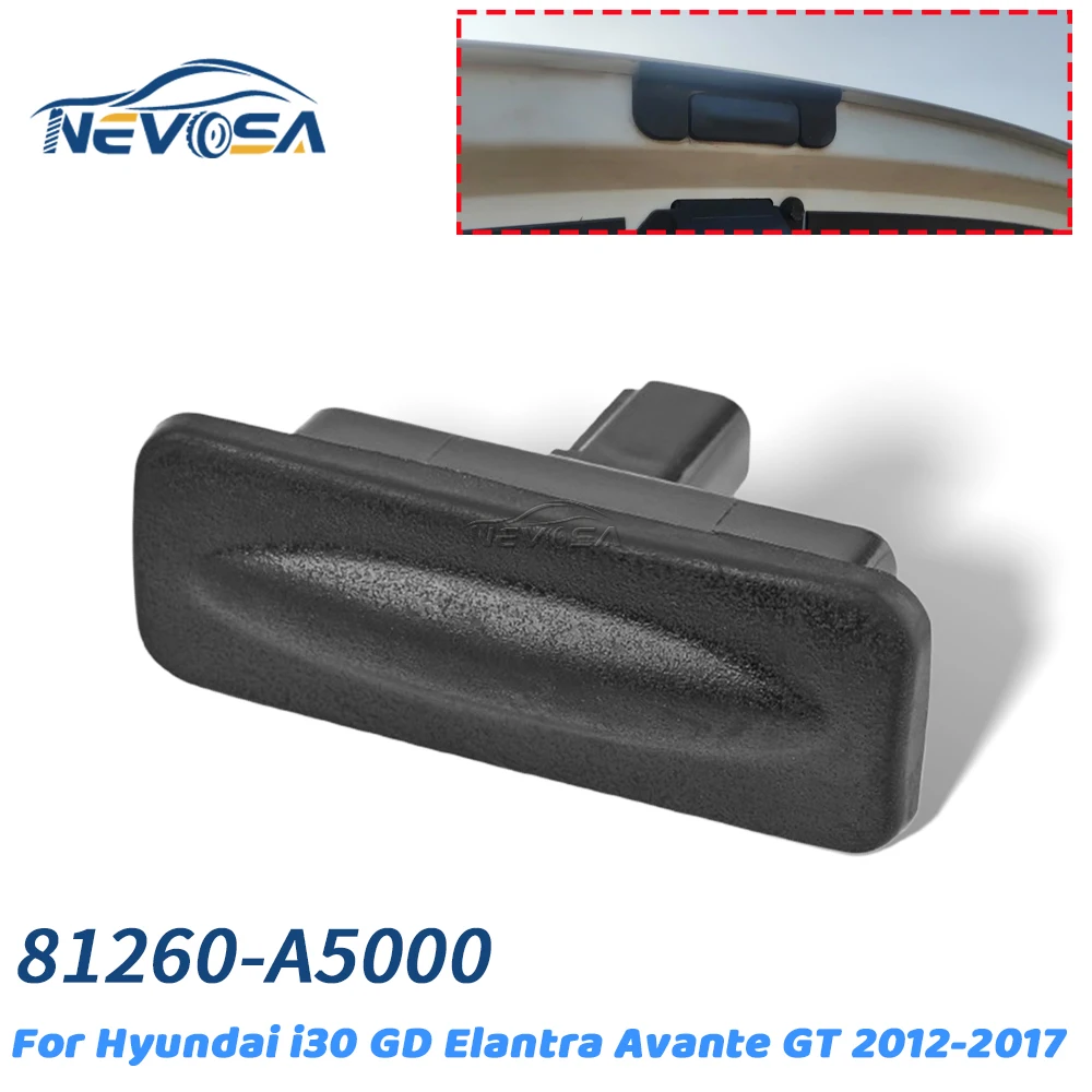 81260A5000 لشركة هيونداي إلنترا GT I30 كيا Ceed Proceed JD 2013 2014-2016 الجذع الإصدار التبديل الخلفي الباب الخلفي قفل التمهيد التبديل #1