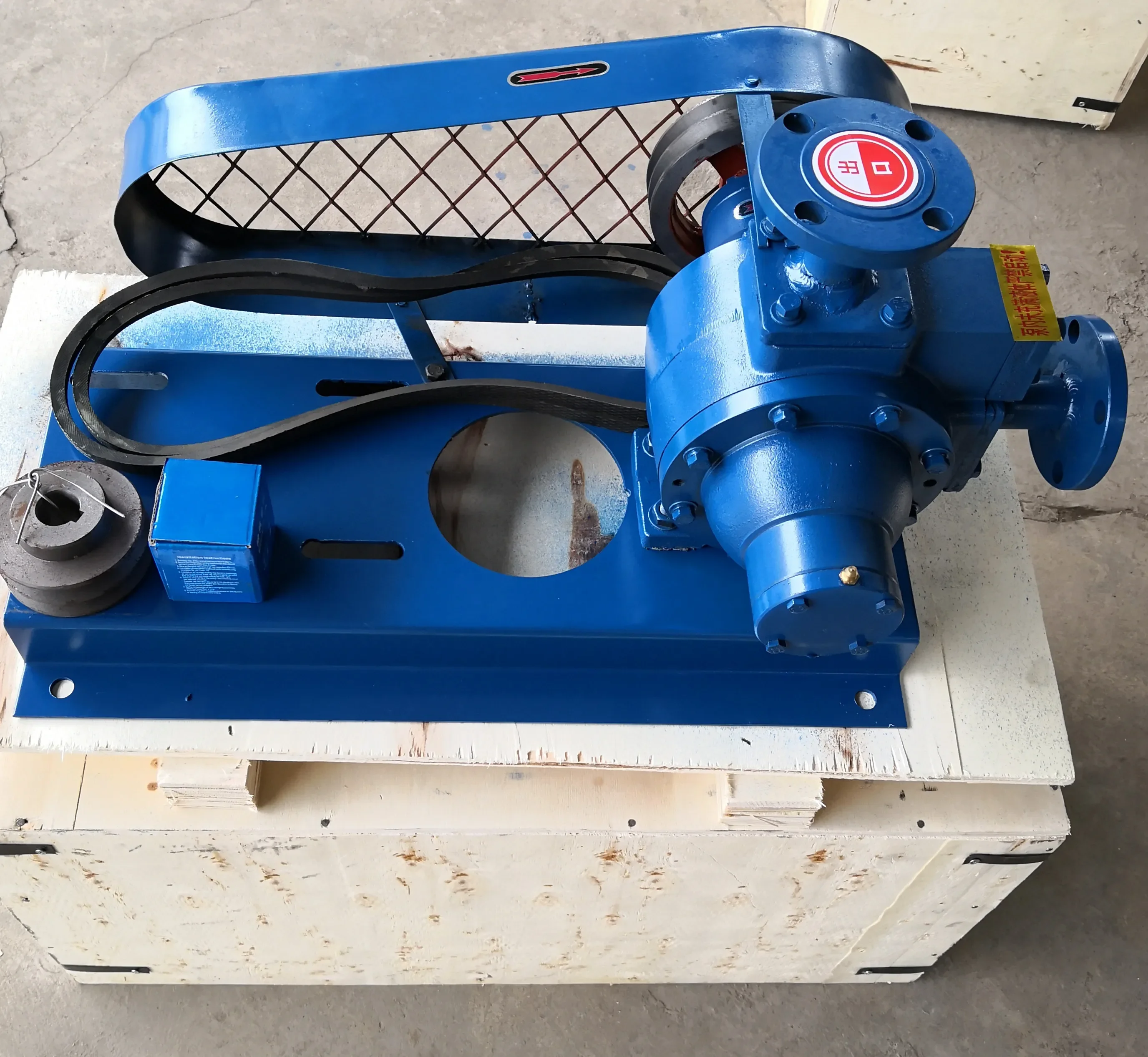 مضخة نقل ريشة البترول المسال من سلسلة YQB، مضخة البترول المسال، حديد الزهر، الفولاذ المقاوم للصدأ الأزرق أو المخصص لمدة 12 شهرًا 2.5 ميجا باسكال