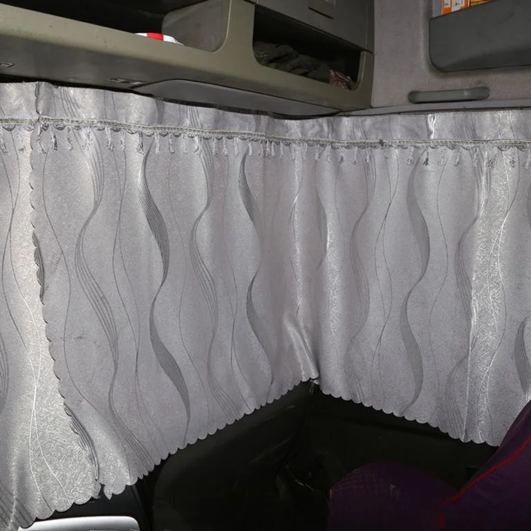 

Занавеска для конфиденциальности для грузовой кабины, большая вантажная солнцезащитная штора для Sper Berth, настраиваемый дизайн, материал высокого качества