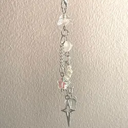 Lily of the Valley Jellyfish Phone Charm Coquettish Fairy Core Keychain