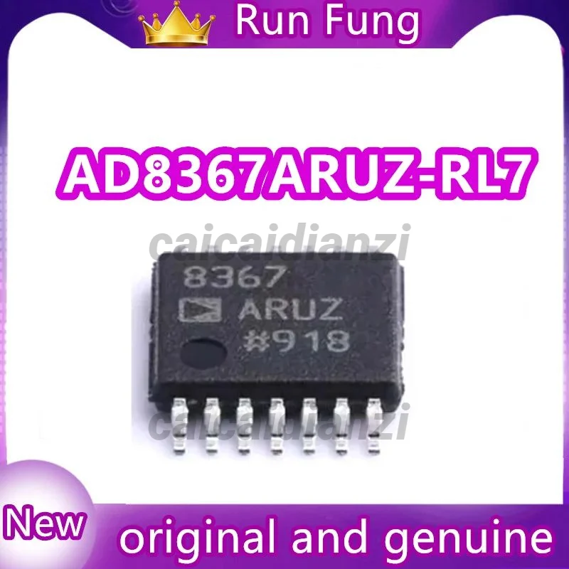 5Pcs/Lot   AD8367ARUZ-RL7 AD8367ARUZ  Variable Gain Amplifier 1 Circuit 14-TSSOP New Original