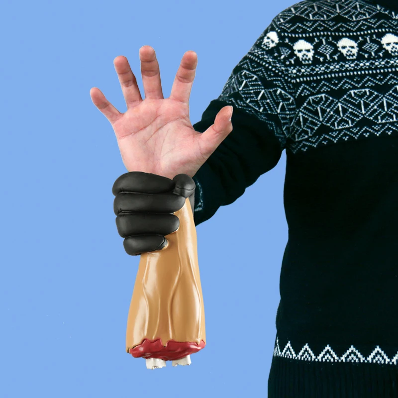 The Third Hand Fake Hand Magic Trick Prop Horror Broken Arm Illusion Gimmick Close Up Stage Magician Accessories Comedy Hallowee