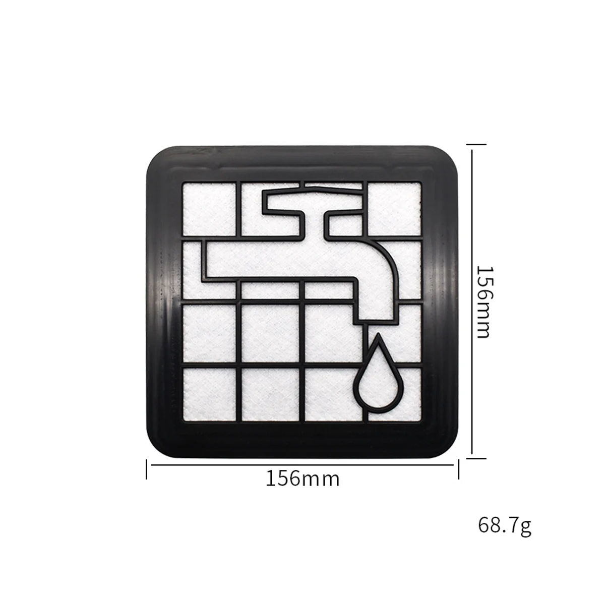 家庭用掃除用の洗えるHEPAフィルター,コンパクトな掃除機部品,fc8010, fc9331, fc9515, fc9516