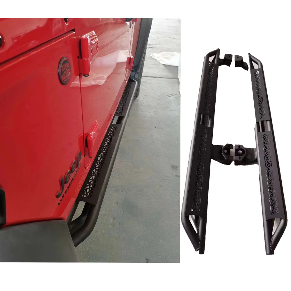 

three-tube side step for jeep wrangler JL 18+ 4DR