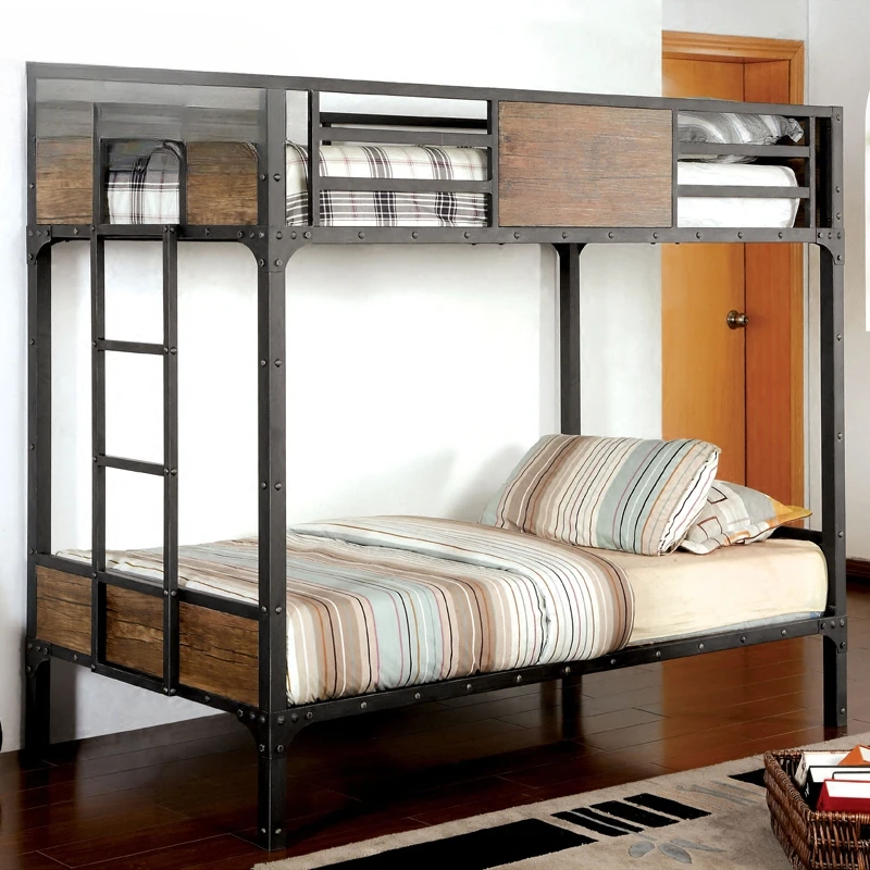 Mother and child solid wood bed