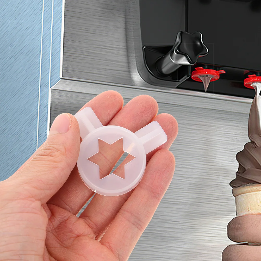 

2Pcs Ice Cream Nozzle Tips Replacement for Ice Cream Maker Attachment Machine Accessories Homemade Ice Cream Shaping Fittings
