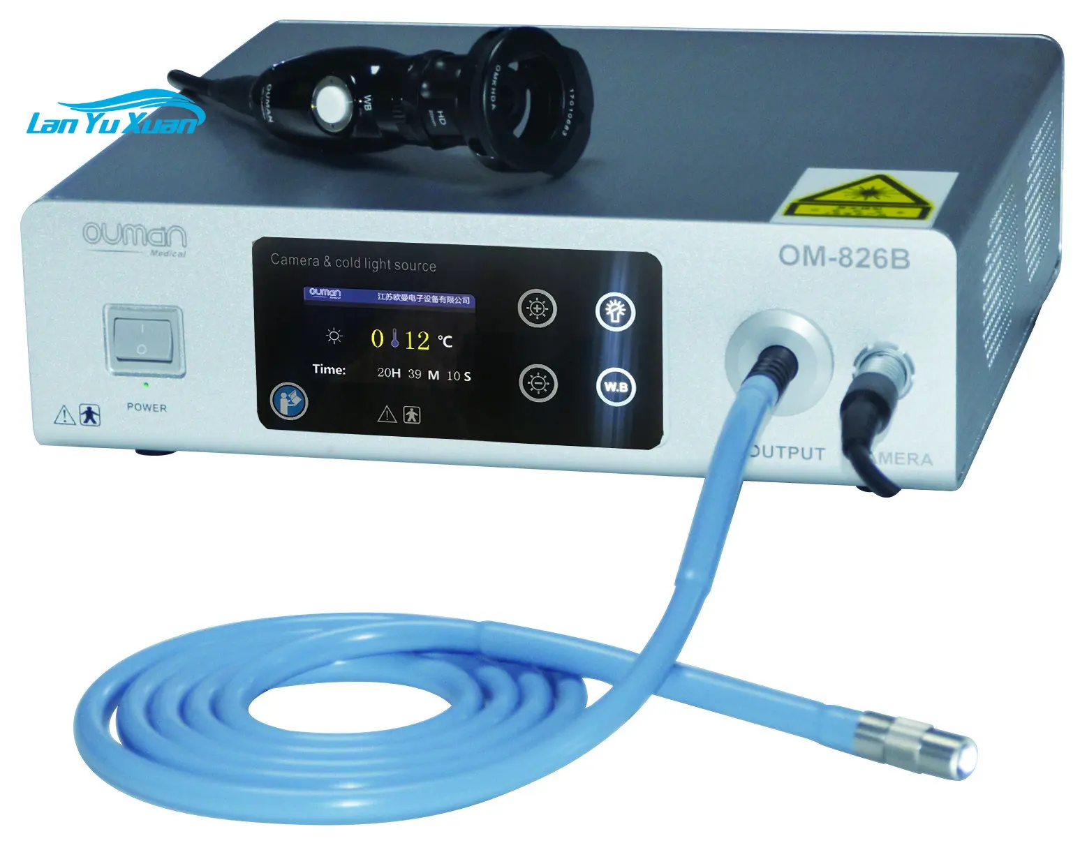 

OM-826B High Definition Endoscopic Endoscope Camera With Cold Light Source