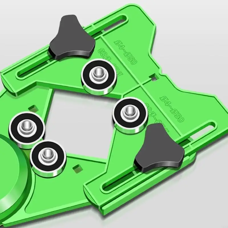 Y5GD Heavy Duty Tile Hole Locator sorgt für Stabilität und Präzision für Bauprojekte Drill Guide Tragbarer Leitfaden