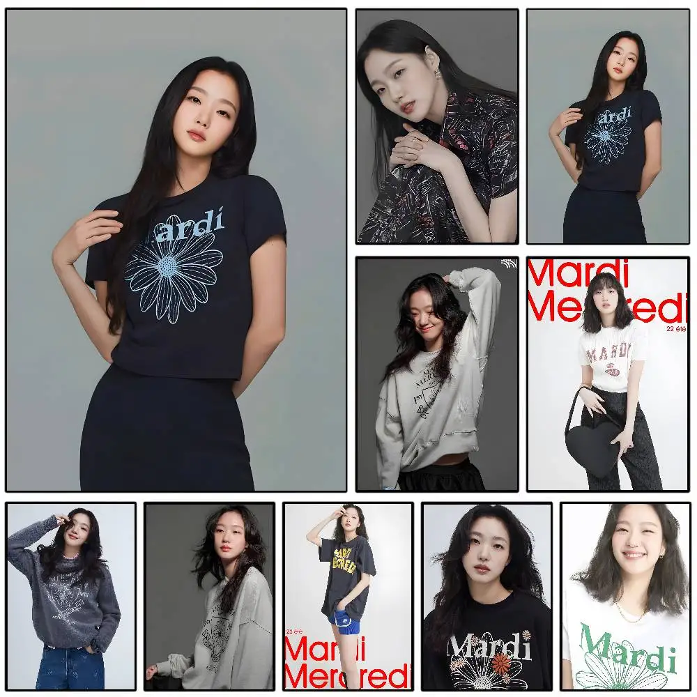 ملصق فني للممثلة Kim Go-Eun مع مطبوعات هدية تزيين غرفة النوم وغرفة المعيشة #1