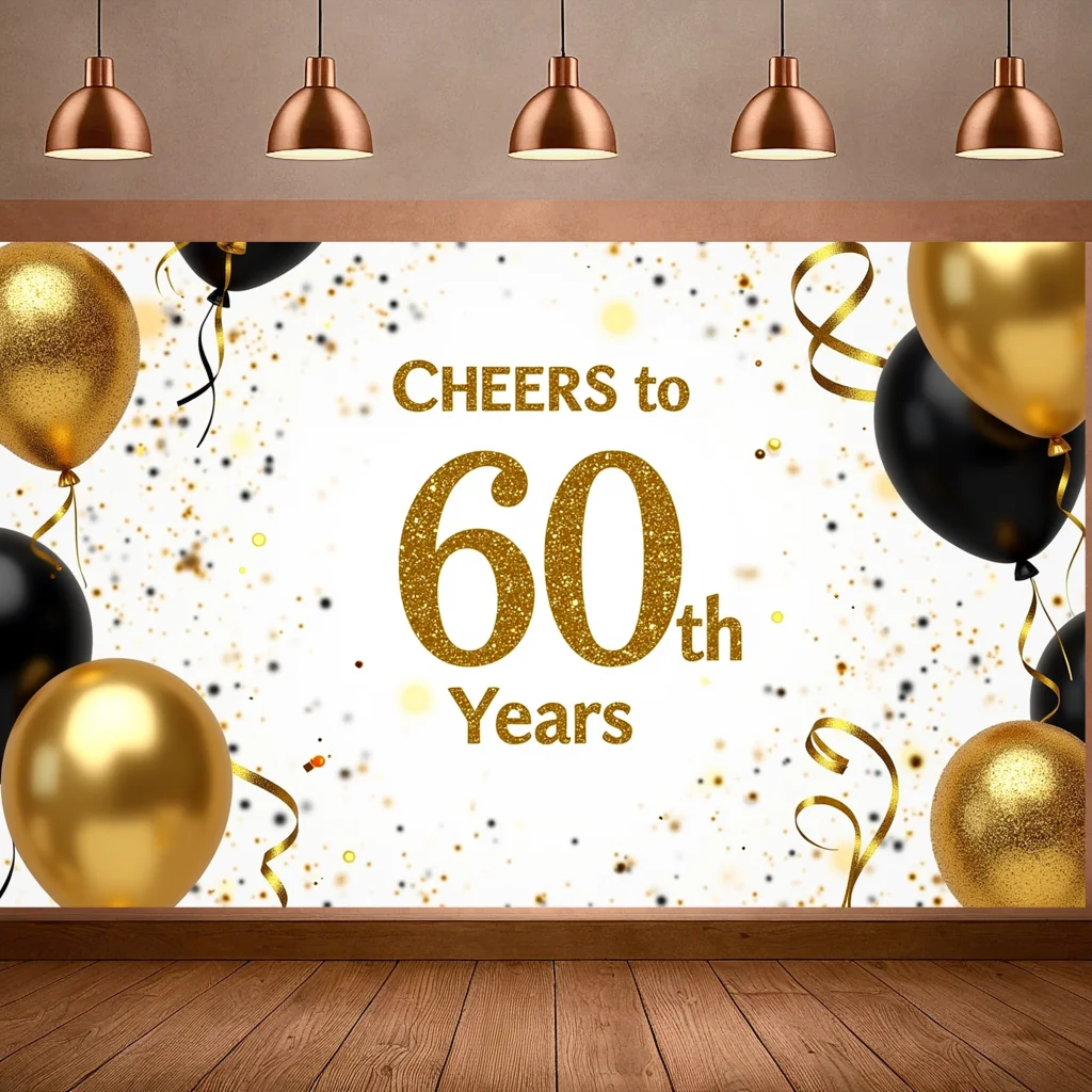 Saluti a 60 anni Banner Fondal - Photography Year recensione e prezzo