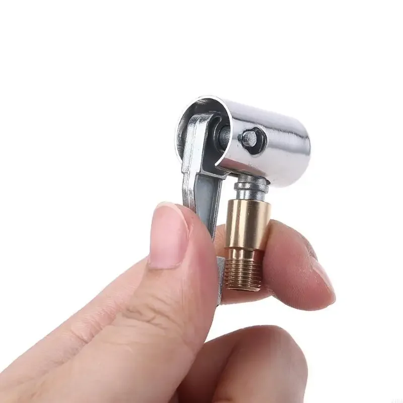 All Metal Air Chuck Air Hose Inflator Adaptor for Bike Motorcycle Car Truck
