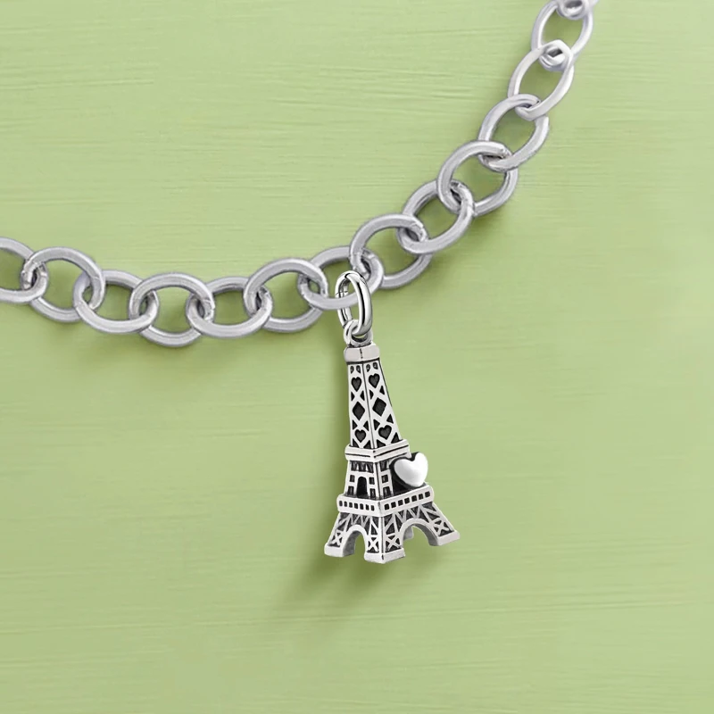 

925 Sterling Silver JamesAvery Vintage Pendants Tower Dragonfly Charms Beads Fit Original Bracelet Bangles Necklace DIY Jewelry