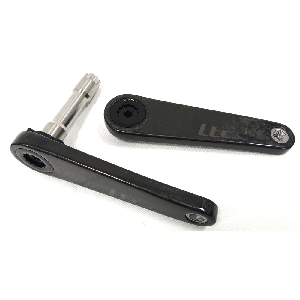 Carbon Fiber Crankset 24mm for Shimano Road Bikes
