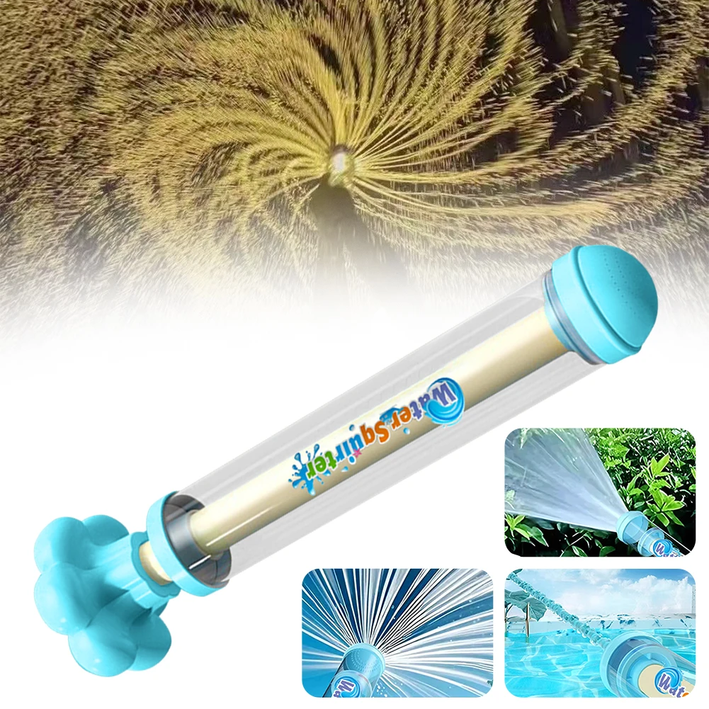 불꽃놀이 물총 블래스터 물 분사 장난감 다기능 해변 물싸움 장난감 여름 해변용 풀아웃 스프링클러 장난감