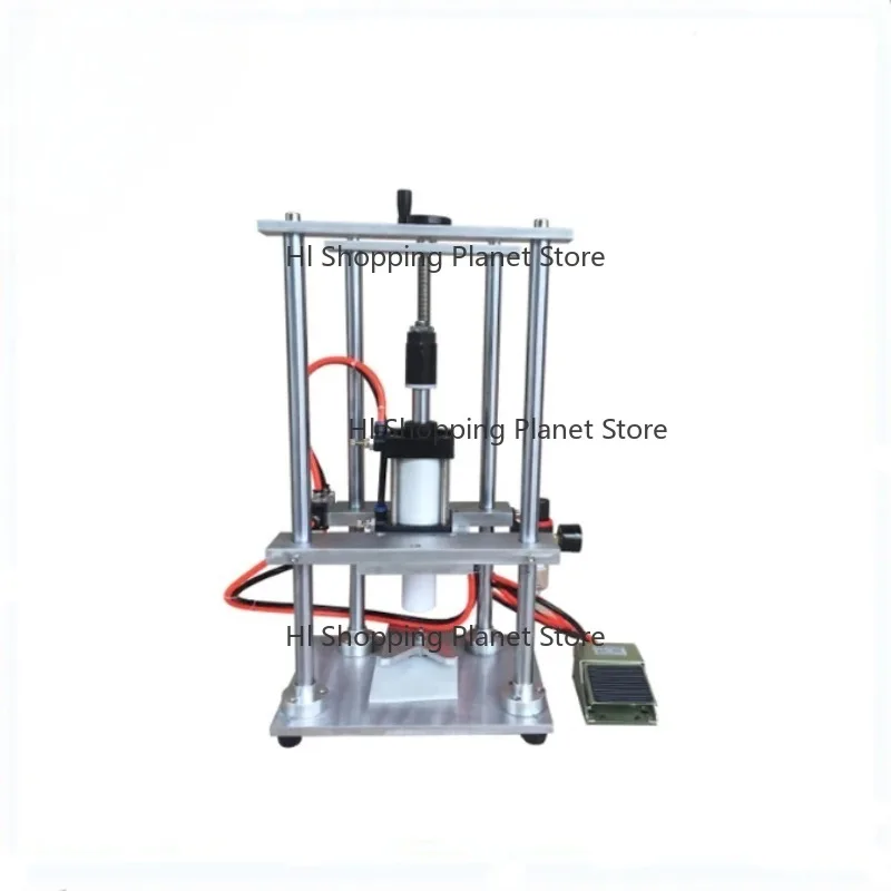 

Man-ual Pne-umatic Beer Crown Cap Se-aling Pressing Capping Ma-chine