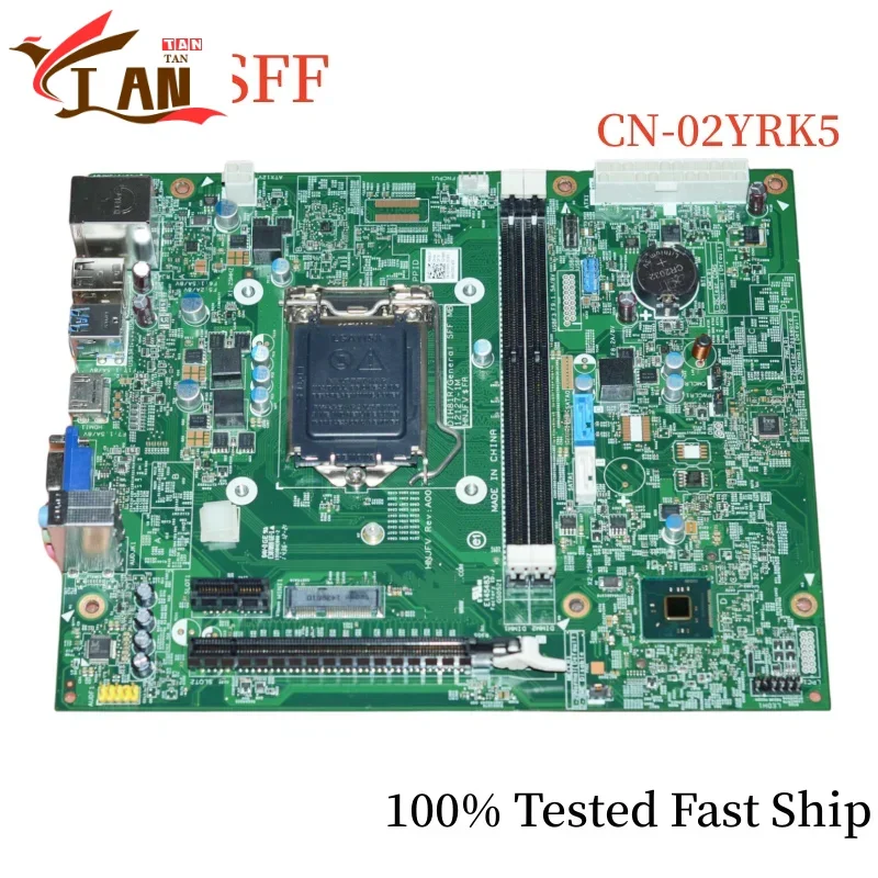 

CN-02YRK5 для DELL 3647 SFF, материнская плата 12127-1M 02YRK5 2YRK5, материнская плата, 100% протестирована, быстрая доставка TT