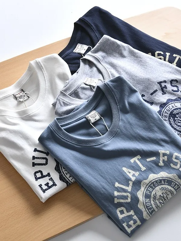 

Мужская хлопковая фланелевая футболка с завышенной талией, повседневная базовая футболка Ne Long Sve с принтом, осенняя новинка, молодежная мода