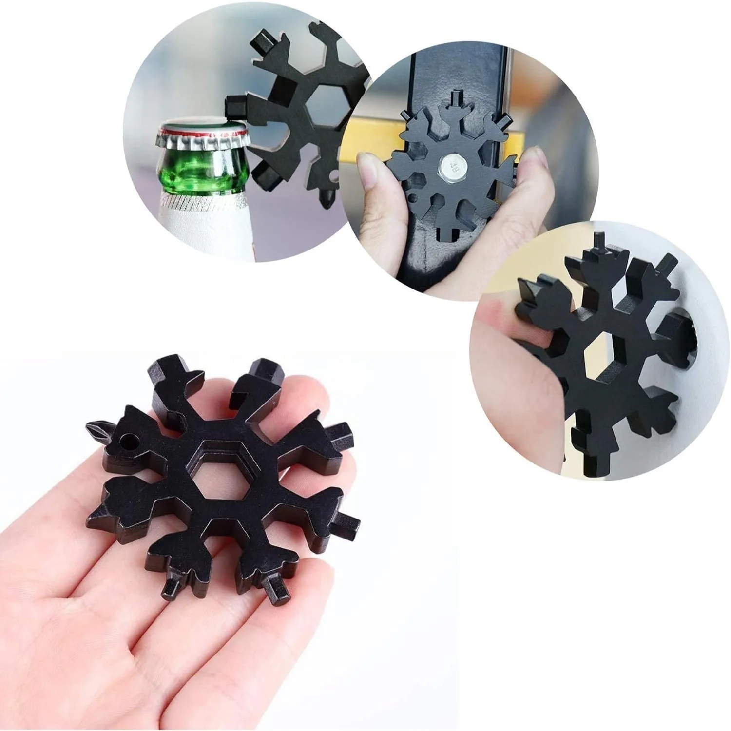 

Multifunctional Snowflake Wrench Portable Torque 18-in-1 Stainless Steel Universal Wrench Household Octagonal Screwdriver Tools