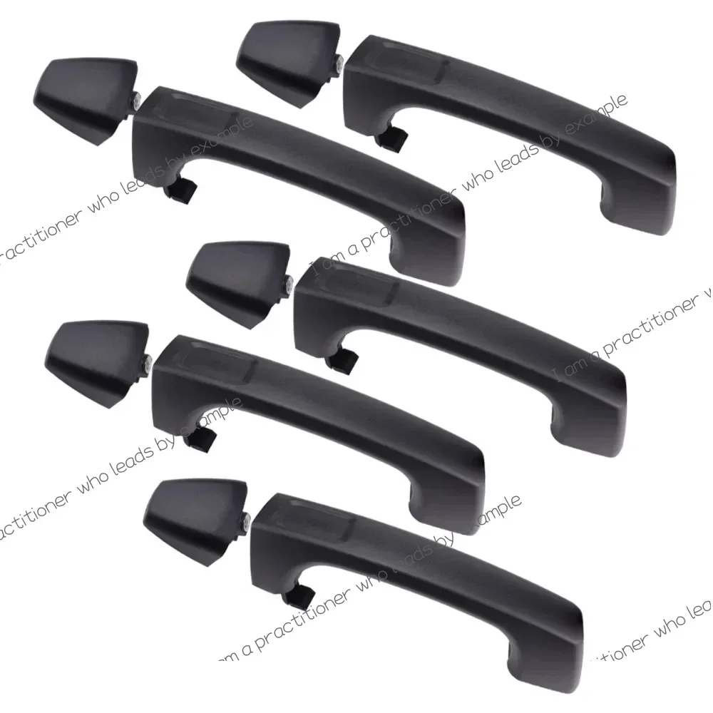 

5 шт. внешние дверные ручки для Hummer H3 200-2010, передняя и задняя часть, правая сторона левого и пассажира, заменяет 83403, черный