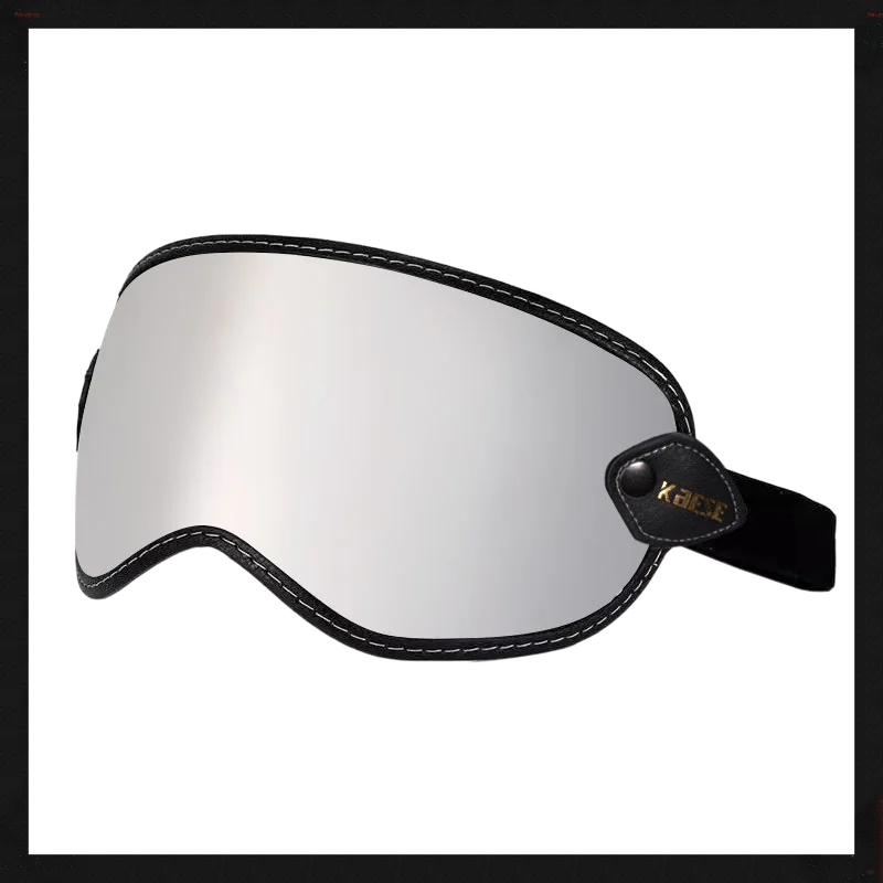 Vintage Motorcycle Goggles Visor Outside Riding UV Protection Vintage for Half Face Helmets Windproof Motocross Sunglasses