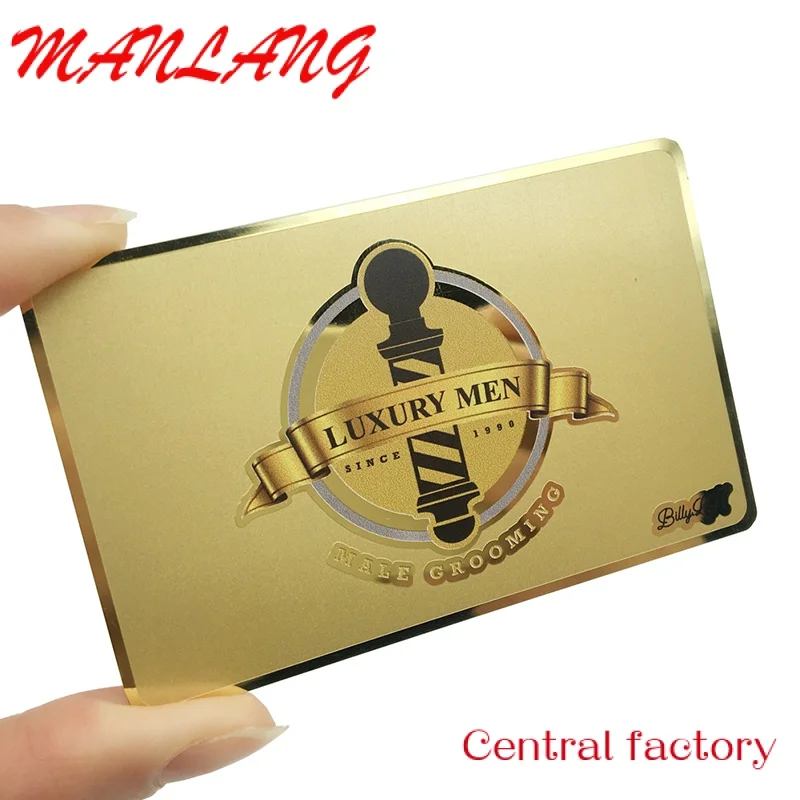 

Custom Personalized Preiu Contactls N Debit Credit etal Card RFID Bloing Car for en & oen