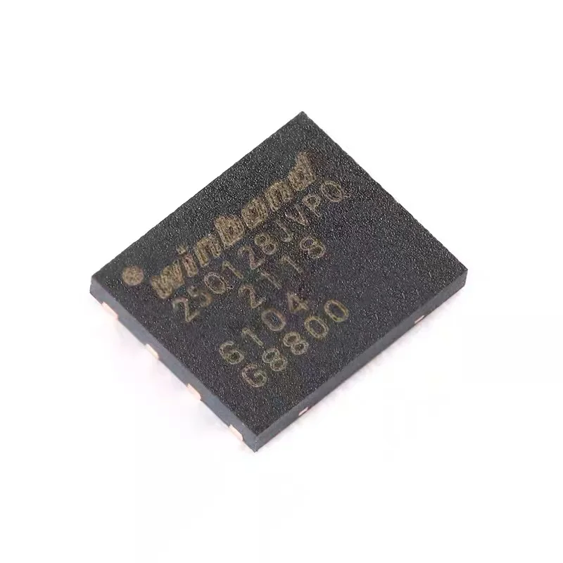 5Pcs W25Q128JVPIQ WSON-8 3V 128M-bit Serial Flash Memory Chip 100% New