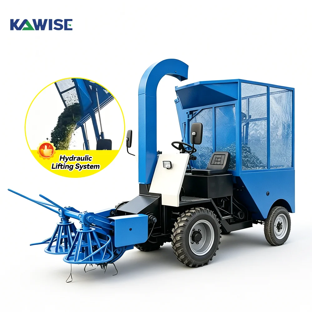 AIROW Self Propelled Corn Silage Harvester With Collector for Forage Harvesting and Farm Feed Processing