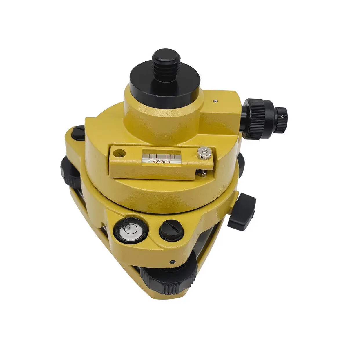 

NEW YELLOW TRIBRACH & ADAPTER WITH OPTICAL PLUMMET FOR PRISM SET