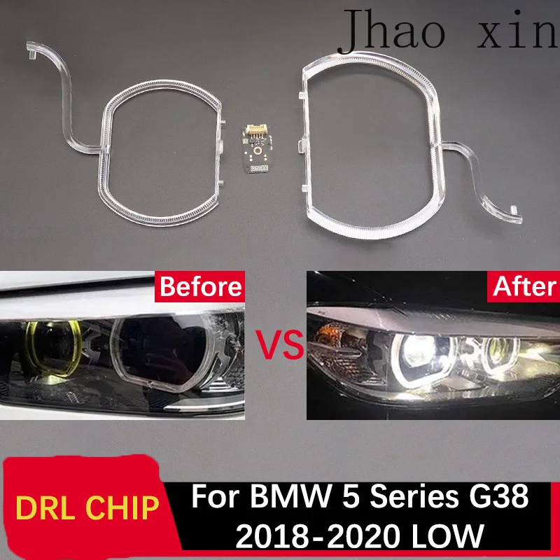 

Для BMW 5 серии G30 G38: плата Angel Eye, модуль балласта 2018-2020, чип для дневных ходовых огней (ДХО), белые лампы