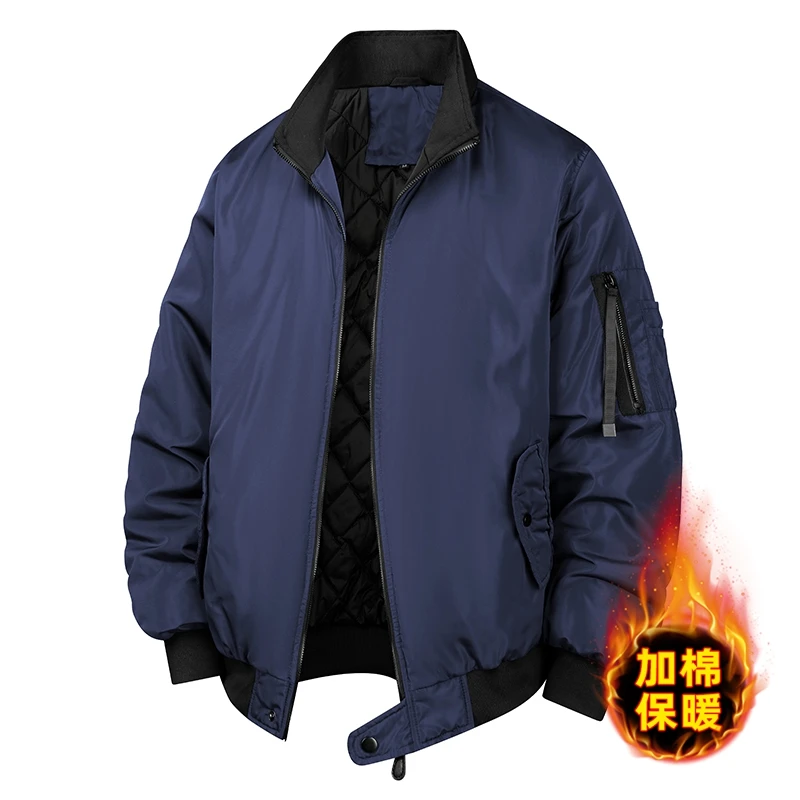 

Men's Jacket Military New Brand Tactical Man Jackets Coat Zipper Cargo Jackets Stand Collar Outwear Cotton Windbreaker Tops